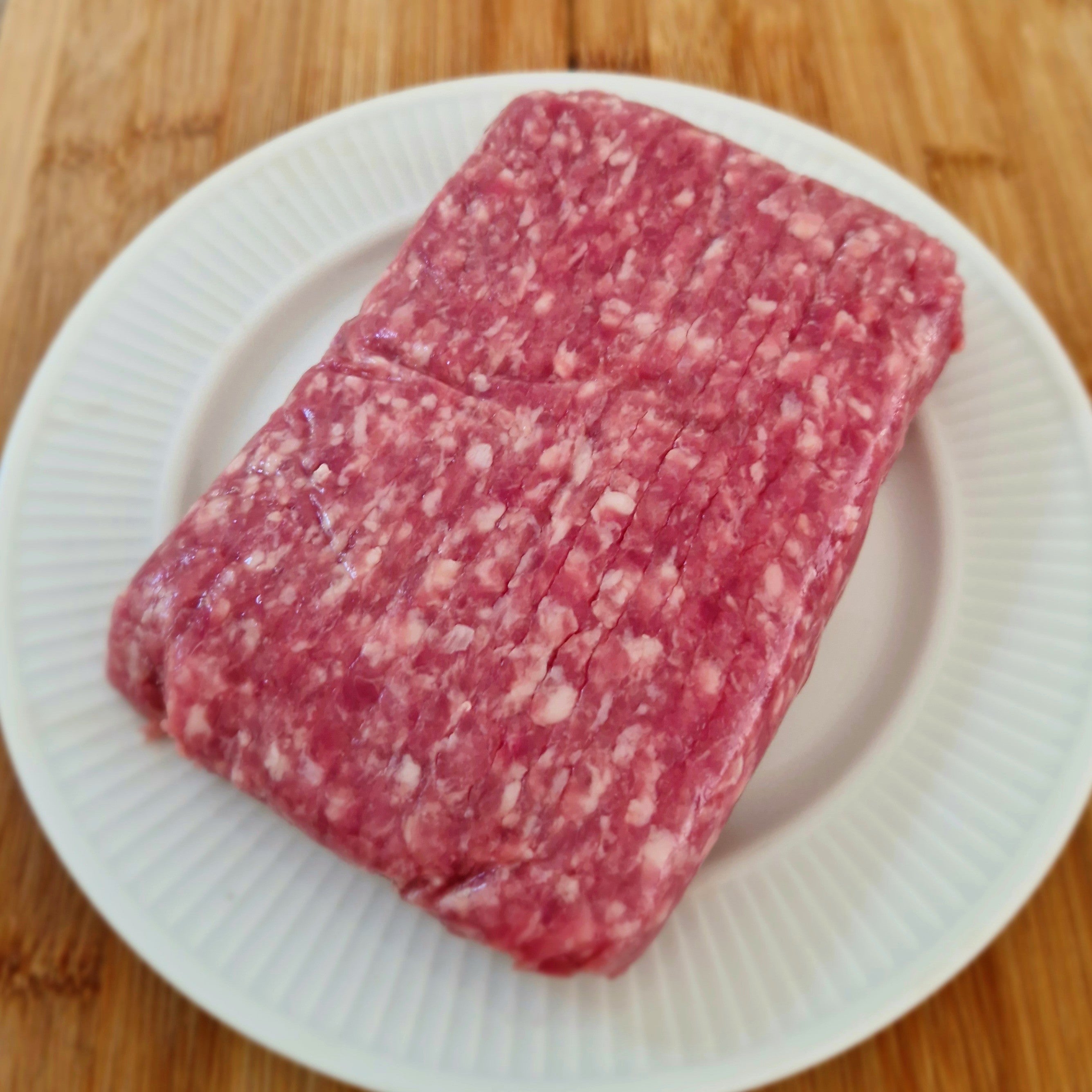 Hakket svinekød