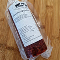 Oksespegepølse
